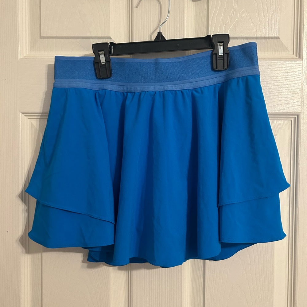 Lululemon Athletica Poolside Blue Skater Skirt